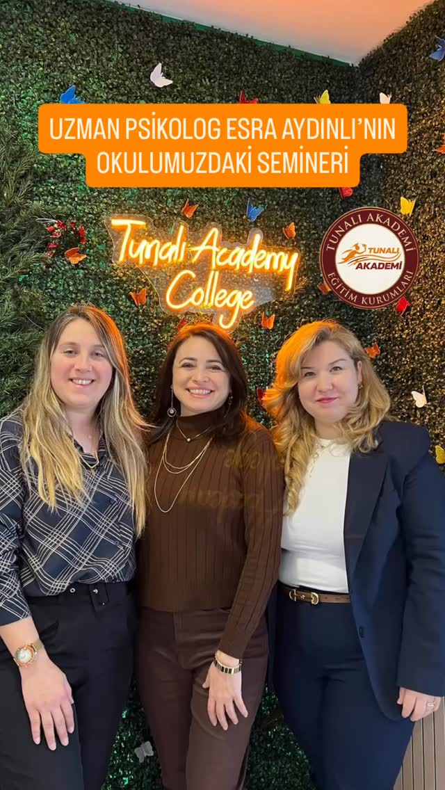 Dün okulumuza değerli psikoloğumuz ‘Uzman Psikolog Esra Aydınlı’ eşliğinde velilerimize yönelik çok güzel ve verimli bir seminer gerçekleştirdik.
Çocuklarımızın duygularını anlamak, onların gelişim süreçlerine daha bilinçli yaklaşmak ve sağlıklı iletişim kurmak üzerine keyifli bir paylaşım oldu.

Geleceğimiz olan çocuklarımız için birlikte öğrenmeye ve gelişmeye devam ediyoruz 🌱

:
#ilkokul #veli #psikolog #eğitim