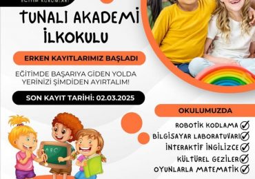 Tunalı Akademi İlkokulu Erken Kayıtlar