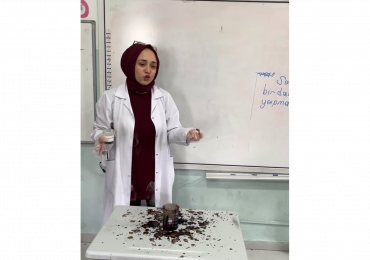 Sınıfta Oksijen Ürettik